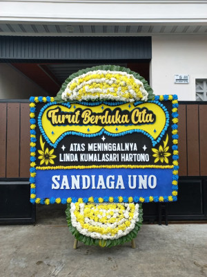 Papan Bunga Duka di Koto Panjang Padang