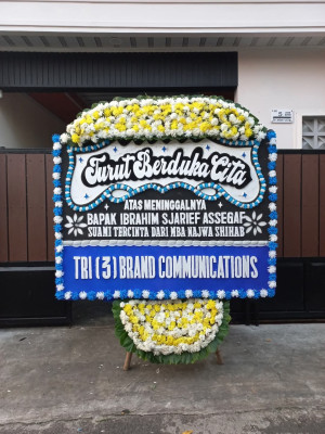 Papan Bunga Duka di Koto Panjang Padang
